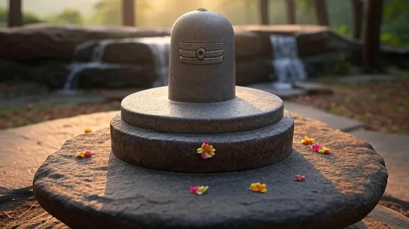 Shivlinga: শিবলিঙ্গ।