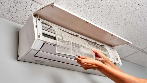 AC Filter Cleaning 