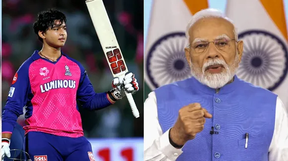 Narendra Modi praises Vaibhav