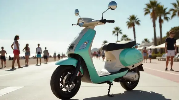 Electric scooter: ইলেকট্রিক স্কুটার।