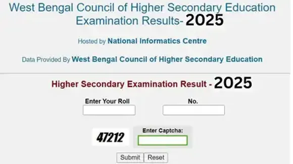 Higher secondary result 