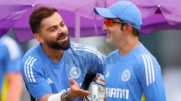 Virat Kohli and Gautam Gambhir
