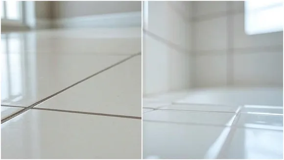 Homemade Bathroom Cleaner: দাগমুক্ত ঝকঝকে টাইলস। ব্যবহারের আগে এবং পরে।