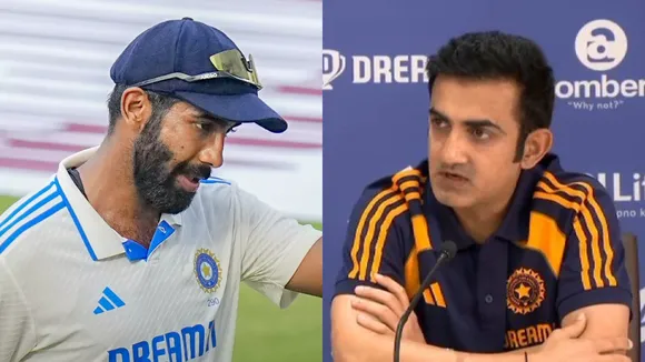 Jasprit Bumrah and Gautam Gambhir