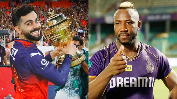 Virat Kohli and Andre Russell
