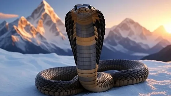 King Cobra: এভারেস্টের কাছেই নতুন ঠিকানা কিং কোবরার। 