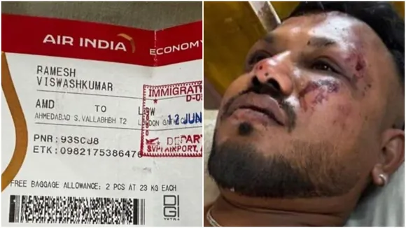 ahmedabad flight crash, ahmedabad airport, ahmedabad plane crash, ahmedabad airport news, air india, air india flight crash, flight crash, Ahmedabad air plane news, air india news, ramesh viswashkumar,রমেশ বিশ্বাসকুমার,Ramesh Vishwashkumar has survived luckily