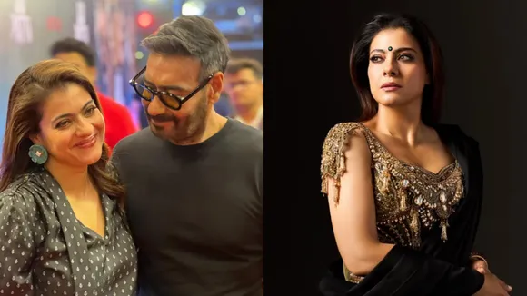 Bollywood Actress Kajol close calls with husband Ajay devgan as producer amid maa release