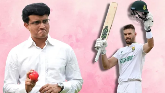 Sourav Ganguly and Aiden Markram