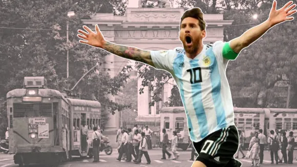 Lionel Messi In Kolkata