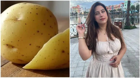 Potato Hair Dye solution