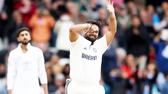 Rishabh Pant Celebration