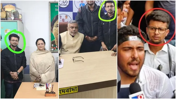 Kasba Law College gang rape Manojit Mishra TMC leader,  Manojit Mishra TMC images viral  ,Kasba campus rape accused TMC connection,  Gangrape Kasba Law College TMC student leader photo  ,Manojit Mishra Facebook photos with TMC leaders,Manojit Mishra Facebook photos with TMC leaders,কসবা ল’ কলেজ গণধর্ষণ মনোজিত মিশ্র,  মনোজিত মিশ্র তৃণমূল নেতা ছবি ভাইরাল,  কসবা কলেজ ধর্ষণ কাণ্ডে তৃণমূলের যোগ,  মনোজিত ও তৃণমুল নেতাদের ফেসবুক ছবি  ,কসবা ধর্ষণ মামলায় মূল অভিযুক্ত ও দলীয় ছবি