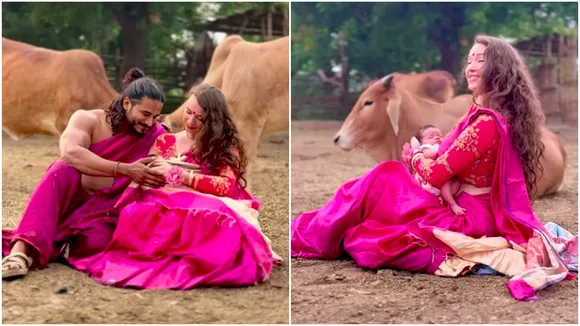 dianaTollywood news actor gaurav and chintamani diana welcomed their daughter