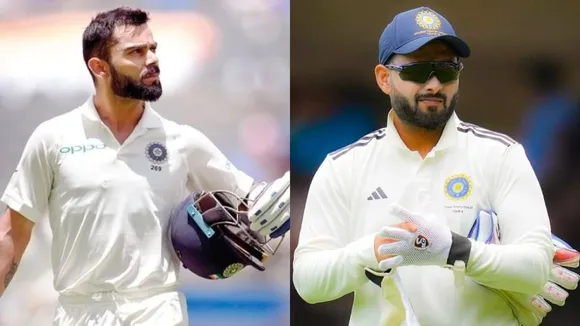 Virat Kohli and Rishabh Pant