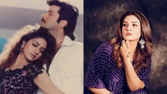 raveenaBollywood Actress raveena tandon revealed after divya bharti death sridevi reshooting flim laadla felt goosebumps