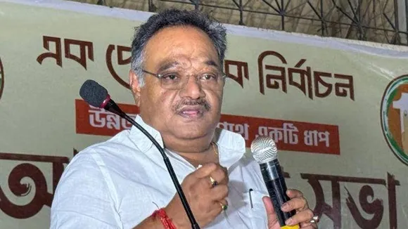Shamik Bhattacharya BJP West Bengal president July 3 2025,Samik Bhattacharya unopposed state chief BJP Bengal,BJP Bengal leadership change 2025 Samik Bhattacharya,Samik Bhattacharya nomination Salt Lake BJP office,Bengal BJP new president ahead of 2026 polls,শমীক ভট্টাচার্য্য বিজেপি রাজ্য সভাপতি ৩ জুলাই ২০২৫,বিনা প্রতিদ্বন্দ্বিতায় শমীক নামলেন সভাপতি,কলকাতা BJP সভাপতি শমীক মনোনয়ন সল্ট লেক,শমীক ভট্টাচার্য্য ২০২৬ নির্বাচনের আগে বিজেপির রাজ্য নেতৃত্ব,পশ্চিমবঙ্গ বিজেপি সাংগঠনিক পরিবর্তন শমীক ভট্টাচার্য্য,শমীক ভট্টাচার্য,Shamik Bhattacharya
