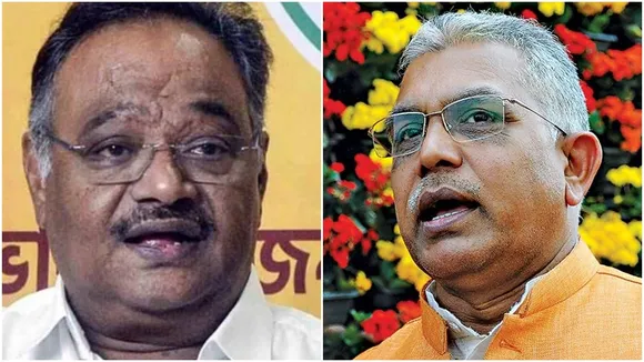 Dilip Ghosh reaction Shamik Bhattacharya Bengal BJP,Dilip Ghosh acceptance of new state president BJP West Bengal,Dilip Ghosh on democratic process BJP WB Shamik Bhattacharya,দিলীপ ঘোষ প্রতিক্রিয়া শমীক ভট্টাচার্য্য বিজেপি সভাপতি,দিলীপ ঘোষ দলের গণতন্ত্র মন্তব্য শমীক নিয়োগ,দিলীপ ঘোষ শমীককে চেনার বার্তা,Dilip Ghosh,Samik Bhattacharya,দিলীপ ঘোষ, শমীক ভট্টাচার্য