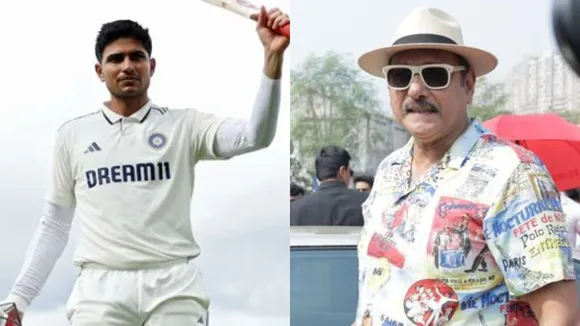 Shubman Gill and Ravi Shastri