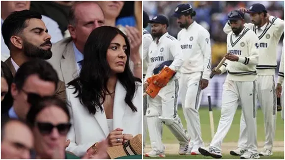 Virat-Anushka in Wimbledon: নোভাক জকোভিচের ম্যাচ দেখতে উইম্বলডনে বিরাট-অনুষ্কা