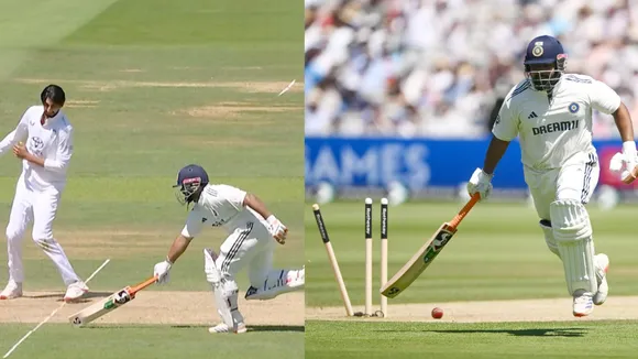 Rishabh Pant Run Out