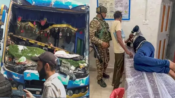অমরনাথ যাত্রা দুর্ঘটনা, কুলগাম বাস সংঘর্ষ, তীর্থযাত্রী আহত, অমরনাথ যাত্রা ২০২৫, Amarnath Yatra Accident, Jammu Kashmir Bus Crash, কুলগাম রোড অ্যাক্সিডেন্ট, অপারেশন শিবা, তীর্থযাত্রার নিরাপত্তা.