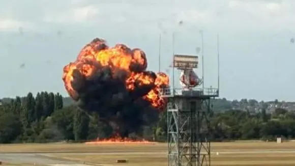 London Plane crash,plane crash accident,London Southend Airport