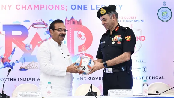 Arup Biswas in Durand Cup 2025 press meet
