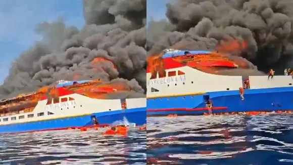 indonesia ferry fire