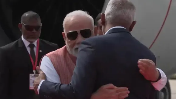 PM Modi Maldives visit 2025, Modi Independence Day chief guest Maldives, Modi Muizzu meeting, India Maldives bilateral relations, India China rivalry Maldives, South Asia diplomacy, Maldives strategic visit, Modi neighborhood first policy, Maldives development projects India, Maldives foreign policy India