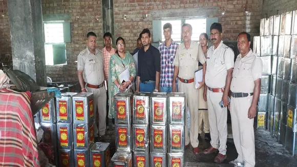 fake mustard oil, Naoda police, food safety raid, adulteration,