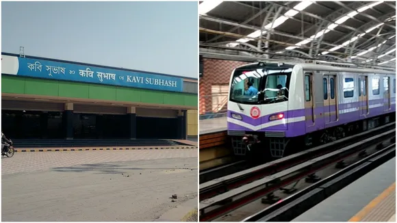 Kavi Subhash metro station closed  ,Crack in metro station pillar,  Structural issue at Kavi Subhash  ,Kolkata metro disruption,  Metro services suspended Kavi Subhash  ,South metro line issue  ,Pillar damage at metro station  ,Kavi Subhash station shutdown , Passenger inconvenience metro  ,Kolkata metro safety alert,কবি সুভাষ মেট্রো স্টেশন বন্ধ,  মেট্রো স্টেশনের পিলারে ফাটল  ,কবি সুভাষে গঠনগত সমস্যা,  কলকাতা মেট্রো পরিষেবা ব্যাহত , দক্ষিণ মেট্রো রুট বন্ধ  ,মেট্রো স্টেশনে বিপত্তি,  কবি সুভাষ লাইনে সমস্যা,  কলকাতায় মেট্রো বিভ্রাট , পিলারে ফাটলের জন্য স্টেশন বন্ধ,  যাত্রী দুর্ভোগ মেট্রো