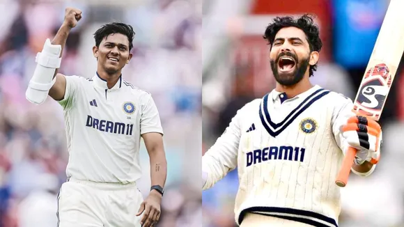 Yashasvi Jaiswal and Ravindra Jadeja