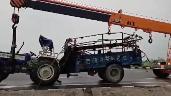 Accident, bulandshahr road