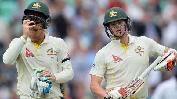 Michael Clarke ant Steve Smith