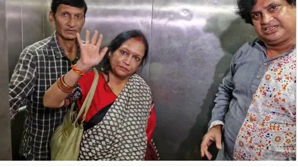 tmc-mla-jibankrishna-saha-aunt-maya-saha-appears-before-ED-in-teacher-recruitment-scam