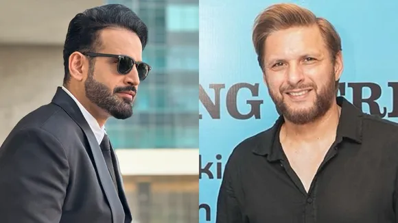 Irfan Pathan and Shahid Afridi