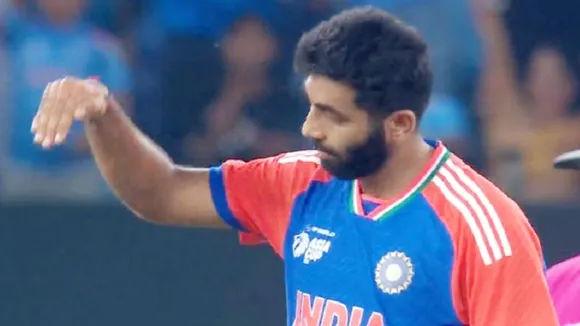 Jasprit Bumrah Celebration