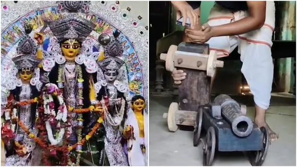 Kaman Daga  ,Sandhi Puja 2025,  Chhatinakandi Gopibabu,  Mahashtami Puja,  Durga Puja tradition,  Kolkata Durga Puja,  Family ritual,  Generational heritage,  Religious ceremony Kolkata  ,Durga Puja celebration,কামানদাগা,  সন্ধিপূজা ২০২৫  ,ছাতিনাকান্দি গোপীবাবু,  মহাঅষ্টমী পূজা,  দুর্গাপুজোর ঐতিহ্য  ,কলকাতা দুর্গাপূজা  ,পারিবারিক রীতি,  প্রজন্মের ঐতিহ্য,  ধর্মীয় অনুষ্ঠান কলকাতা,  দুর্গাপুজোর উৎসব