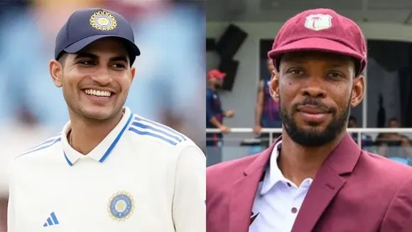 Shubman Gill and Roston Chase