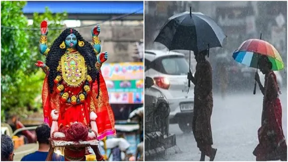 Kali Puja weather, Bengal rain forecast, South Bengal rain, North Bengal rain, Kolkata weather update, Kali Puja day weather, Alipore weather office, West Bengal Meteorological Department, cold wave alert, winter forecast Bengal,কালীপুজো আবহাওয়া, দক্ষিণবঙ্গ বৃষ্টি, উত্তরবঙ্গ বৃষ্টি, কালীপুজোর দিন আবহাওয়া, কলকাতা আবহাওয়া আপডেট, শীতের পূর্বাভাস, আলিপুর হাওয়া অফিস, পশ্চিমবঙ্গ আবহাওয়া দফতর