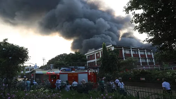 Dhaka airport fire