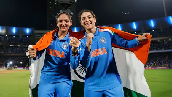 Harmanpreet Kaur and Smriti Mandhana