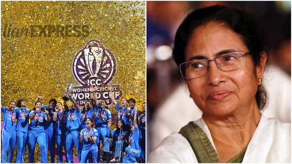 India women cricket team, Harmanpreet Kaur, Jhulan Goswami, Mitali Raj, Women’s World Cup 2025, India vs South Africa final, Mumbai dy patil Stadium, Mamata Banerjee reaction, Indian women victory, cricket history, women empowerment, sports news, Team India celebration, Renuka Singh, Smriti Mandhana, Indian pride,ভারত মহিলা ক্রিকেট দল, হরমনপ্রীত কৌর, মমতা বন্দ্যোপাধ্যায়, মহিলা বিশ্বকাপ ২০২৫, ঝুলন গোস্বামী, মিতালি রাজ, দক্ষিণ আফ্রিকা ফাইনাল, ওয়াংখেড়ে স্টেডিয়াম, ভারতের জয়, নারী শক্তি, ঐতিহাসিক জয়, ক্রিকেট সংবাদ, রেণুকা সিং, স্মৃতি মান্ধানা, ভারতের গর্ব, বিশ্বজয়