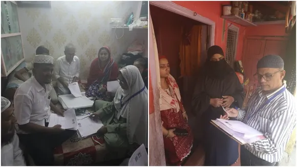 West Bengal SIR 2025, BLO house visit, West Bengal voter list update, enumeration form filling, BLO work, voter verification West Bengal, Election Commission India, West Bengal voter registration, Kolkata voter list 2025, SIR process West Bengal,পশ্চিমবঙ্গ এসআইআর ২০২৫, বিএলও, ভোটার তালিকা হালনাগাদ, এনুমারেশন ফর্ম, ভোটার যাচাইকরণ, নির্বাচন কমিশন, কলকাতা ভোটার লিস্ট, বাড়ি বাড়ি যাচ্ছেন BLO, নতুন ভোটার নিবন্ধন, এসআইআর প্রক্রিয়া