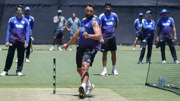 Indian cricket team news: অনুশীলনে ভারতীয় দলের ক্রিকেটাররা।