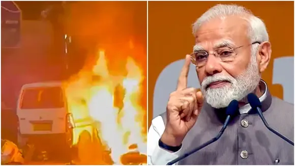Narendra Modi,  Delhi blast  ,Red Fort explosion,  Bhutan visit,  Modi statement , Conspirators punished,  Indian Prime Minister  ,Bhutan-India relations , Punatsangchhu-II hydroelectric project,  Fourth King of Bhutan,নরেন্দ্র মোদি,  দিল্লি বিস্ফোরণ  ,রেড ফোর্ট বিস্ফোরণ  ,ভুটান সফর,  মোদি বক্তব্য,  ষড়যন্ত্রকারীদের বিচার,  ভারতীয় প্রধানমন্ত্রী  ,ভারত-ভুটান সম্পর্ক  ,পুনাটসাংচু-II জলবিদ্যুৎ প্রকল্প,  ভুটানের চতুর্থ রাজা