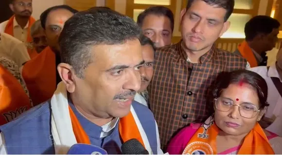 বিহার নির্বাচন, এনডিএ এগিয়ে, বিজেপি, নীতীশ কুমার, শুভেন্দু অধিকারী, মমতা উৎখাত, তৃণমূল কংগ্রেস, কুণাল ঘোষ, পশ্চিমবঙ্গ নির্বাচন ২০২৬, বিজেপি বাংলা, SIR বিতর্ক, বিহার ফলাফল, রাজনৈতিক প্রতিক্রিয়া