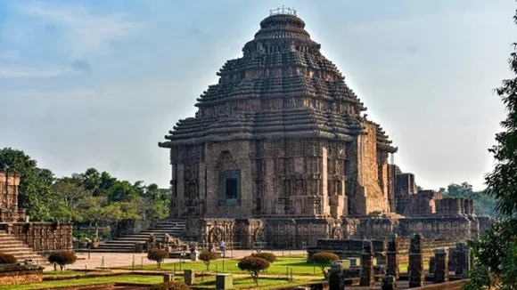 Konark Sun Temple in Odisha: ওড়িশায় কোনারকের সূর্য মন্দির।