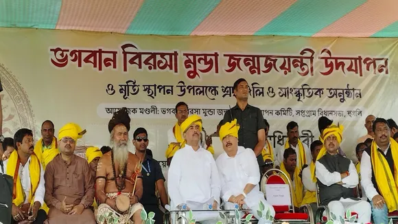 Shuvendu Adhikari, Patna Hooghly rally, Birsa Munda statue, BLO protest, SIR issue, voter list delay, President’s Rule remark, BJP vs TMC, tribal community issues, fake ST certificates, Lakshmi Bhandar criticism, NDA development schemes, West Bengal politics, Bengal BJP rally, Shuvendu speech highlights